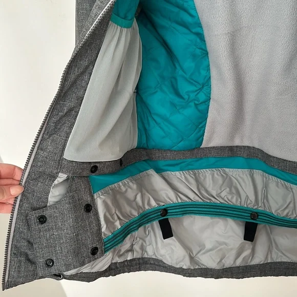 Grey ski jacket Firefly - Picture 4 of 11